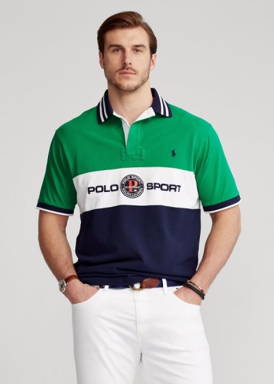 Polo Ralph Lauren Polo Sport Mesh Polo Shirt Herre Danmark (UDACT9356)